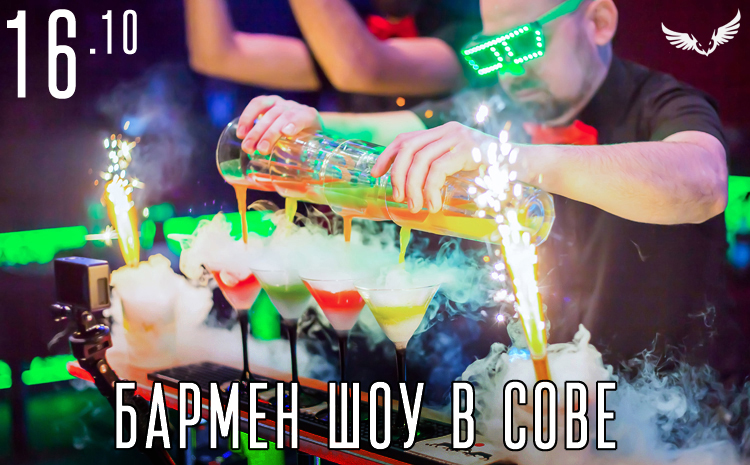 16.10 бармен шоу в сове
